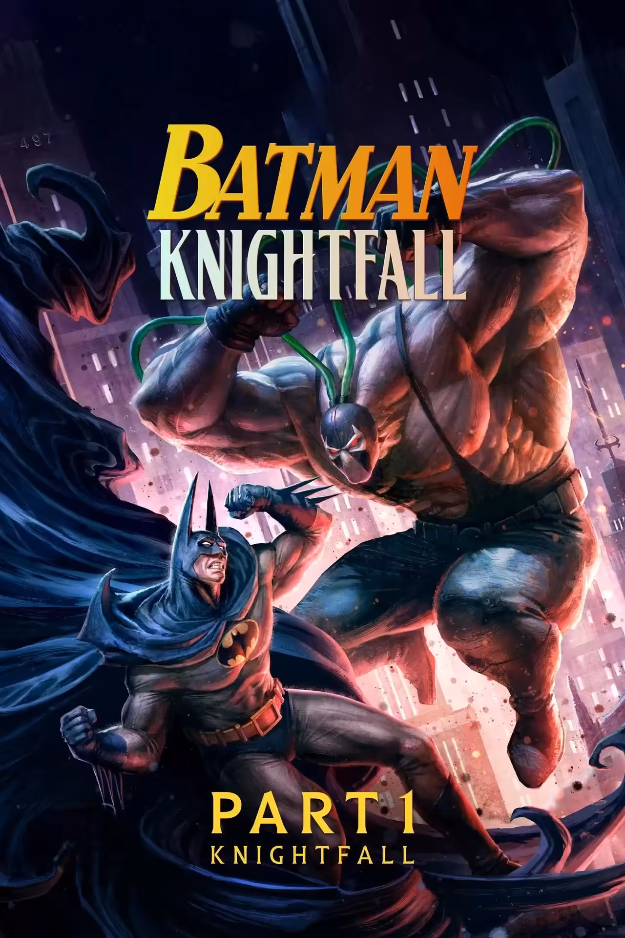 Affiche du film d’animation Batman: Knightfall Part 1