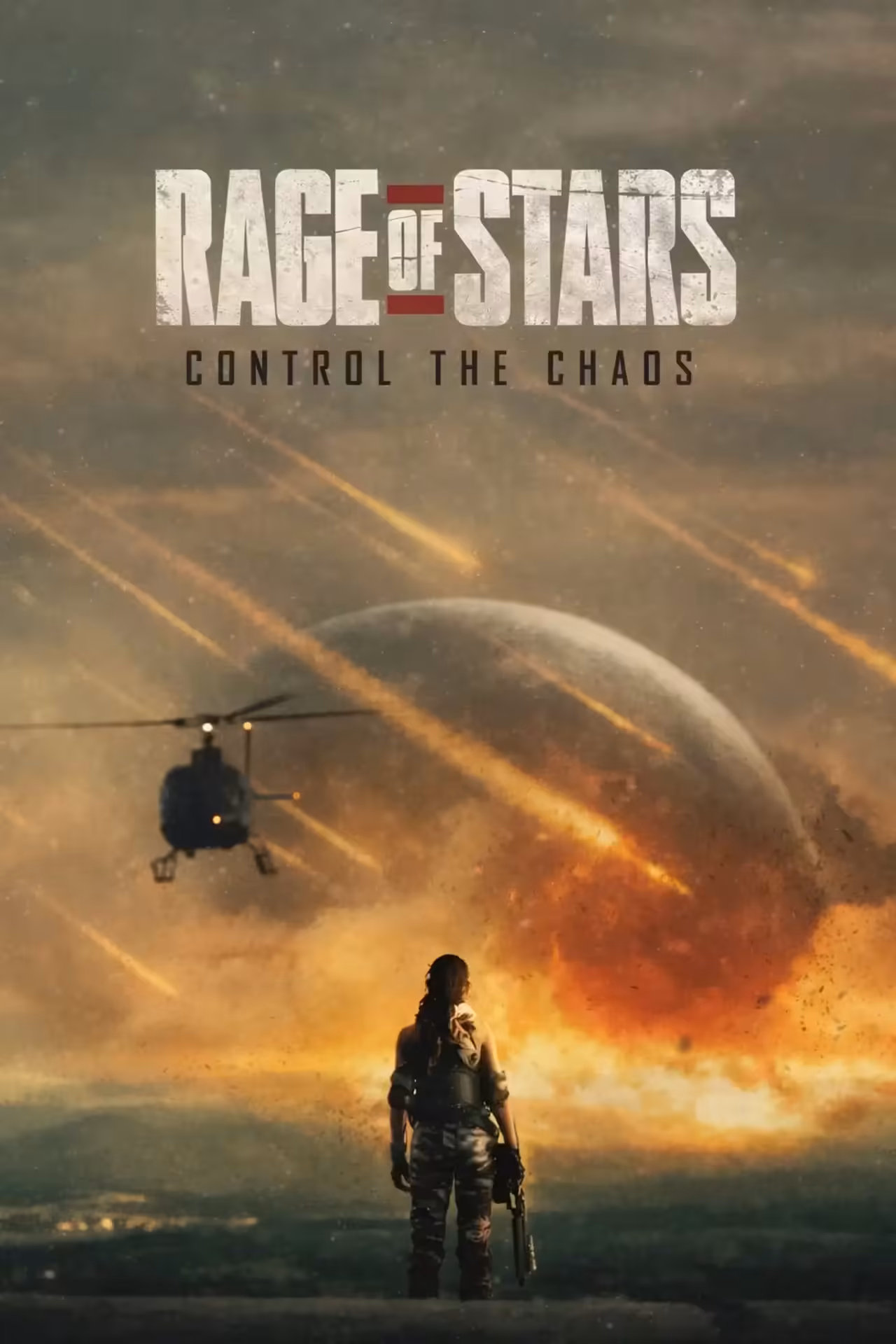 Affiche de la série de science-fiction Rage of Stars: Control the Chaos